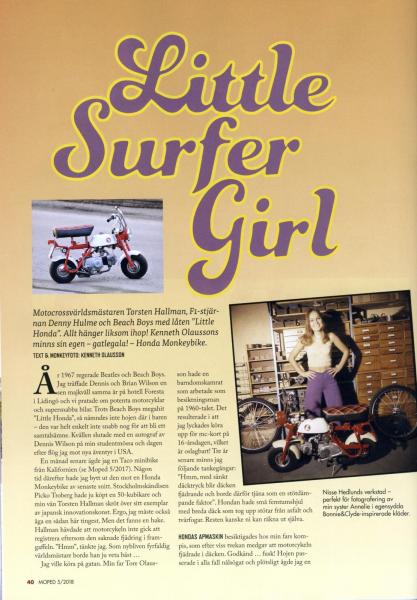 Moped … med kalender!